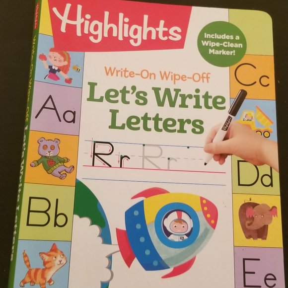 Write-on Wipe-off, Lets Write Letters - Picture 1 of 7